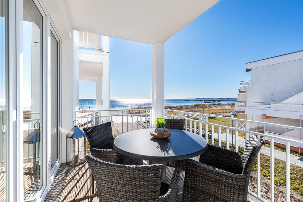 Ferienwohnung Balkon