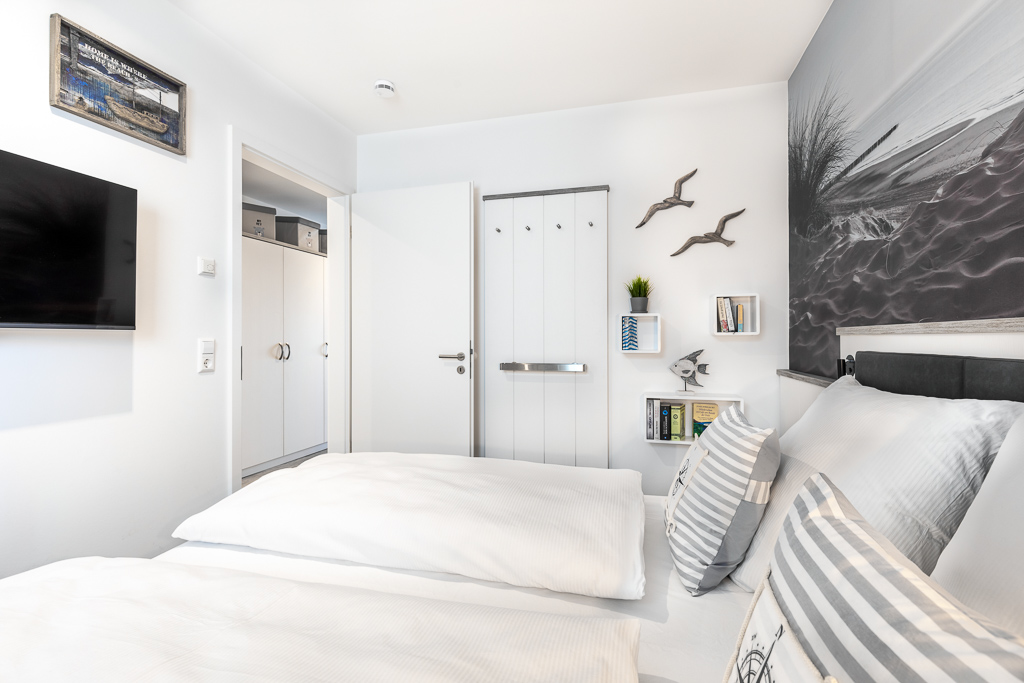 Schlafzimmer Flatscreen