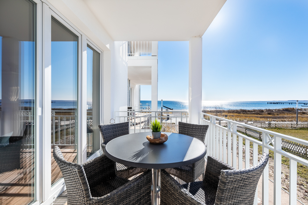 Südwest Balkon Meerblick